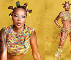 Carnaval: Ludmilla surpreende em look com fitas do Senhor do Bonfim