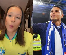 Esposa de Thiago Silva ironiza após marido ficar de fora da Copa