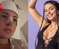 Fernanda Bande se revolta após cirurgia plástica no rosto dar errado