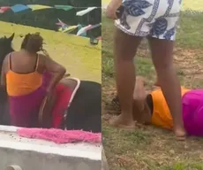 Mãe de Davi Brito sofre queda de cavalo e web não perdoa: 'Armação'