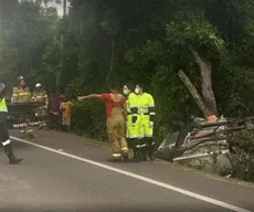 Quatro pessoas morrem após capotamento de carro na BA-099
