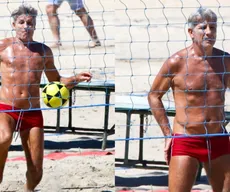 Renato Gaúcho curte folga do Vasco na praia e físico impressiona; veja