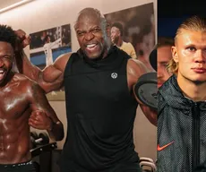 Vini Jr manda recado a Haaland em novo encontro com Terry Crews