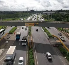 Avanço das obras do VLT provocam novos bloqueios e desvios na BR-324