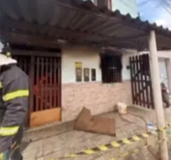 Crianças são internadas na UTI após inalarem fumaça em incêndio na BA