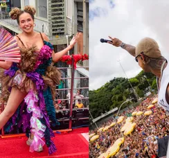Daniela Mercury e Léo Santana brilham no Carnaval de rua de São Paulo
