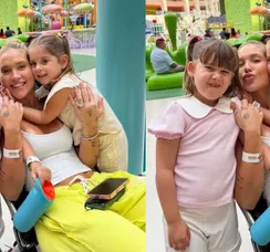 Doente, Virginia emociona web com fotos raras e declaração para filhas