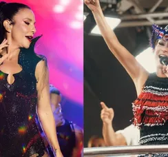 Ivete vira para cima de Claudia Leitte no Troféu De Hoje a Oito Ibahia