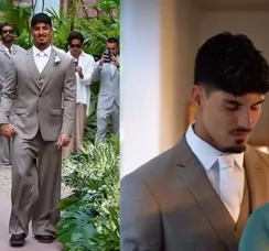 Mãe de Gabriel Medina reage após casamento e anúncio de gravidez