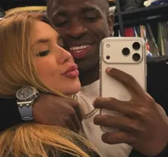 Virginia flagrou mensagem suspeita no celular de Vini Jr antes do fim