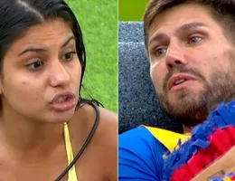 BBB 26: Gabriela expõe parte íntima de Jonas e brother se desespera