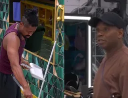 BBB: Leandro entra em confronto com Edilson após provocação de Jordana