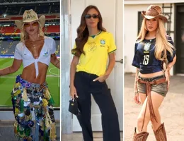 Confira os looks das esposas e namoradas dos jogadores da Seleção