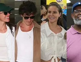 Famosos desembarcam em Salvador para o Carnaval 2026; FOTOS