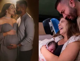 Nasce 1° filha de Rafa Marques, filho de Bell Marques; FOTOS