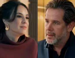 'Três Graças': Zenilda descobre lado assassino de Ferette e surpreende