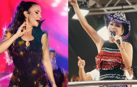 Ivete vira para cima de Claudia Leitte no Troféu De Hoje a Oito Ibahia
