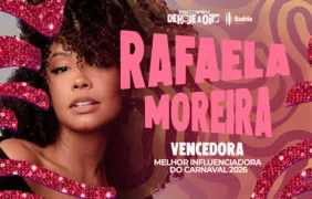 Troféu de Hoje a Oito Ibahia: Rafa Moreira é Melhor Influenciadora