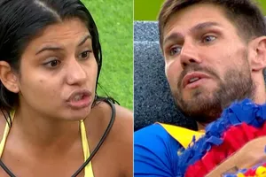 BBB 26: Gabriela expõe parte íntima de Jonas e brother se desespera