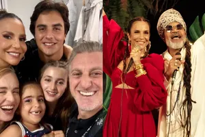 Famosos surpreendem Ivete Sangalo com homenagens em seu aniversário