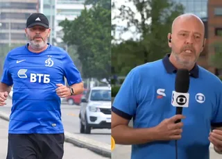 Alex Escobar retoma rotina de treinos após mal-estar ao vivo
