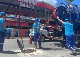 Bloco da Embasa faz inspeções e instalações nos circuitos do Carnaval