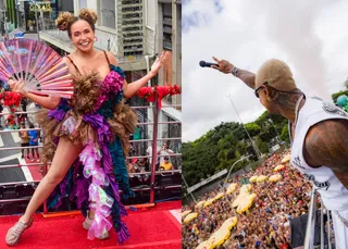 Daniela Mercury e Léo Santana brilham no Carnaval de rua de São Paulo