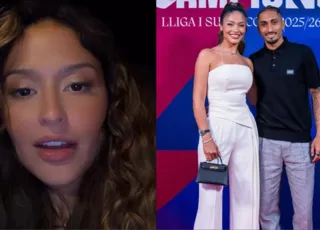 Esposa de Raphinha sai em defesa após web detonar jogador