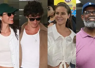 Famosos desembarcam em Salvador para o Carnaval 2026; FOTOS