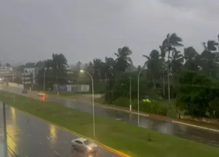 Inmet emite alerta de chuvas intensas para mais de 90 cidades da Bahia