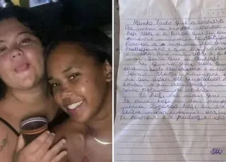 Jovem desaparecida na Bahia deixou carta com tom de despedida