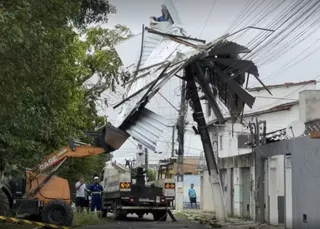 Quase 200 cidades baianas têm alerta de vendaval para fim de semana