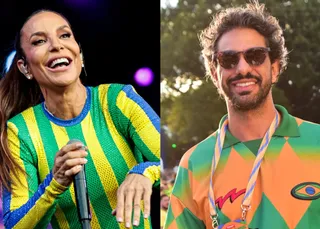 Tiago Maia prestigia show de Ivete Sangalo antes da estreia do Brasil