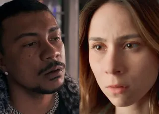 'Três Graças': Bagdá 'sai do personagem' e dá rasteira em Lucélia