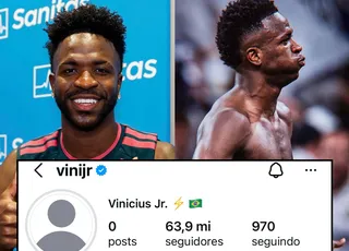 Vini Jr promove 'apagão' em redes após férias com Virginia e agita web