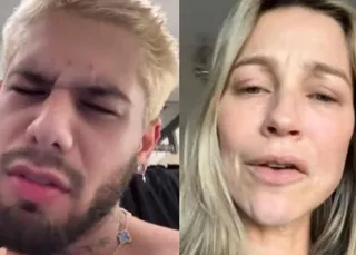 Zé Felipe se revolta com 'praga' contra filhos e ataca Luana Piovani