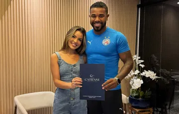 Davi Brito anuncia casamento relâmpago com Emilly Araújo
