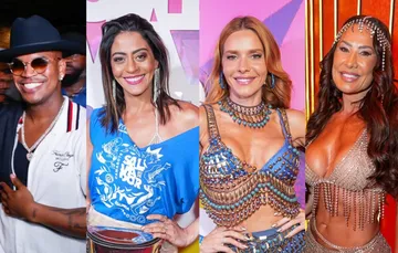FOTOS: famosos curtem penúltimo dia do Carnaval no Camarote Salvador