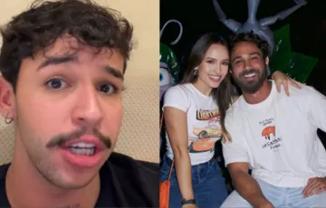 Influenciador revela climão com marido de Larissa Manoela por ciúmes