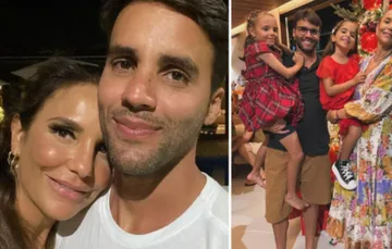 Ivete Sangalo é vista em momento íntimo com ex-marido e filhas; FOTO