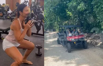 Ivete Sangalo retoma treinos após Carnaval e flagra com Daniel Cady