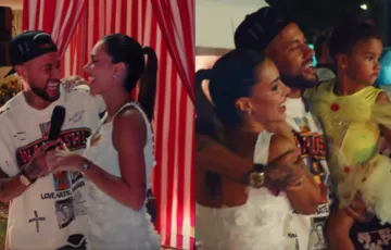 Leitura labial revela conversa íntima de Neymar e Bruna Biancardi