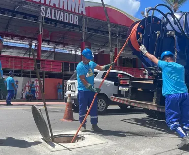 Bloco da Embasa faz inspeções e instalações nos circuitos do Carnaval