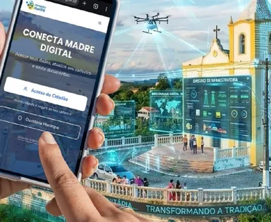 Prefeitura lança Conecta Madre e atualiza NIC digital em Maria Guarda