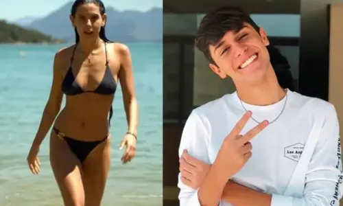 
					Ana Castela brinca com cantor sertanejo e web pede romance: 'No off'
				
				