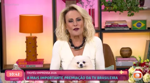 
					Ana Maria Braga rasga elogios para herdeiras de Silvio Santos ao vivo
				
				