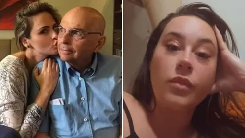 
					Ana Paula Renault surge abalada em missa de 7º dia do pai; FOTOS
				
				