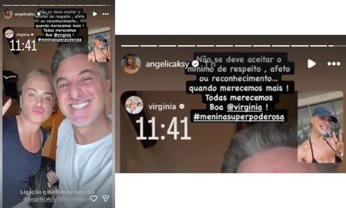 
					Angélica defende Virginia após término com Vini Jr: 'Merecemos mais'
				
				