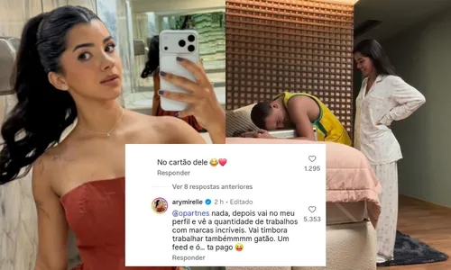 
					Ary Mirelle se revolta com acusação após presente para João Gomes
				
				