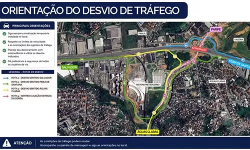 
					Avanço das obras do VLT provocam novos bloqueios e desvios na BR-324
				
				